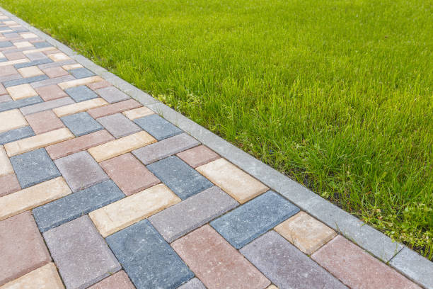 Residential Paver Driveway in Sturtevant, WI